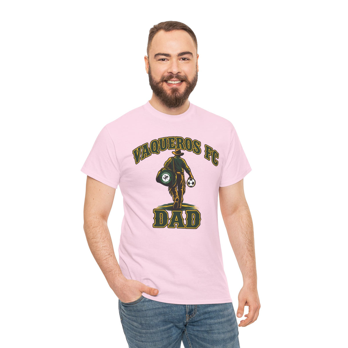 Vaqueros Dad Cotton Tee - Personalized