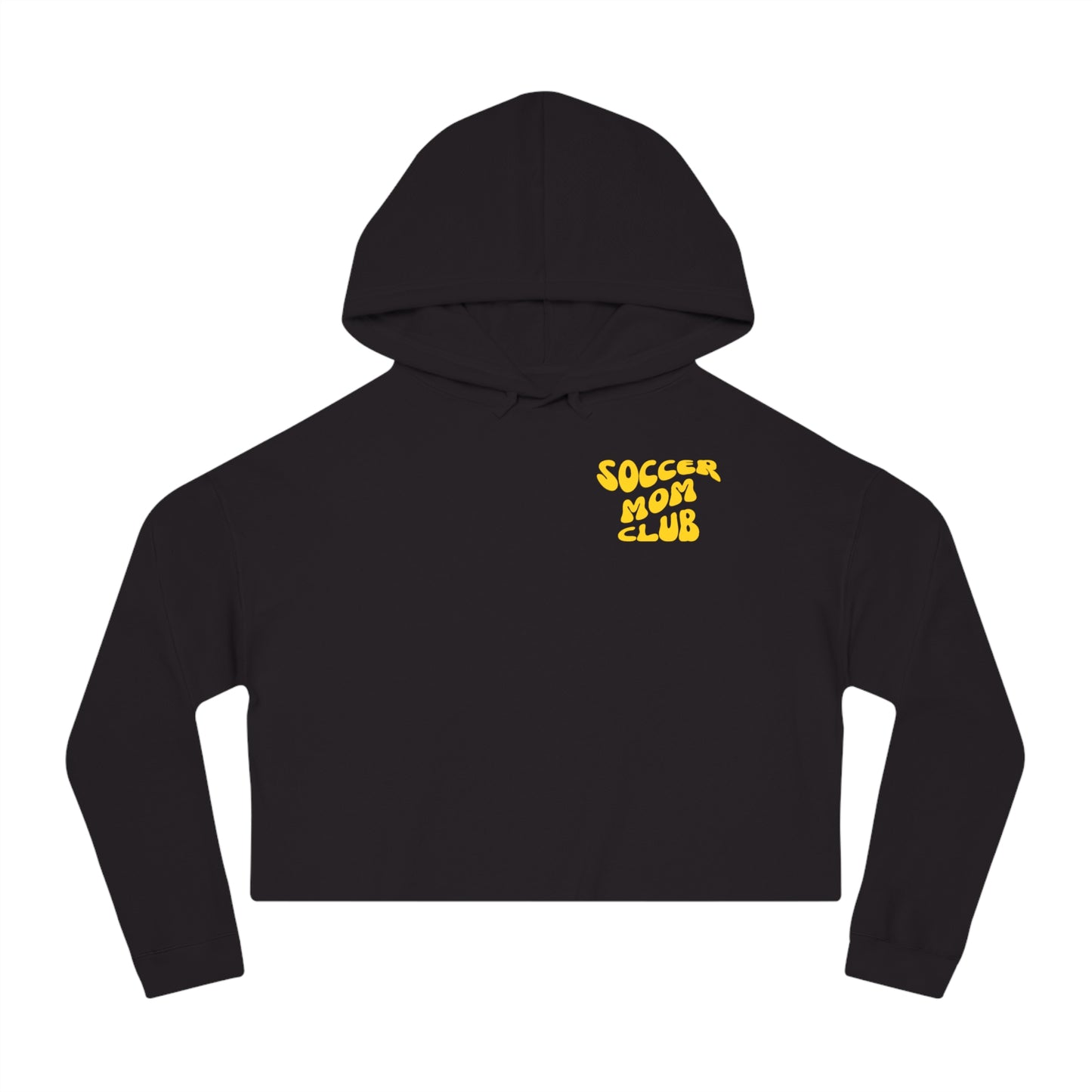 Soccer Icons - Cropped Hooded Sweatshirt