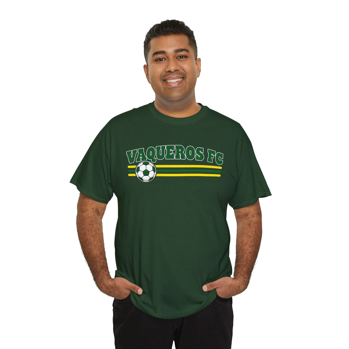 Vaqueros Classic Stripes Cotton Tee - Personalized