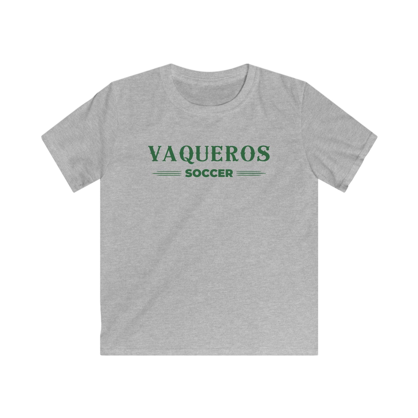 Vaqueros Three Lines  - Softstyle Youth T-Shirt