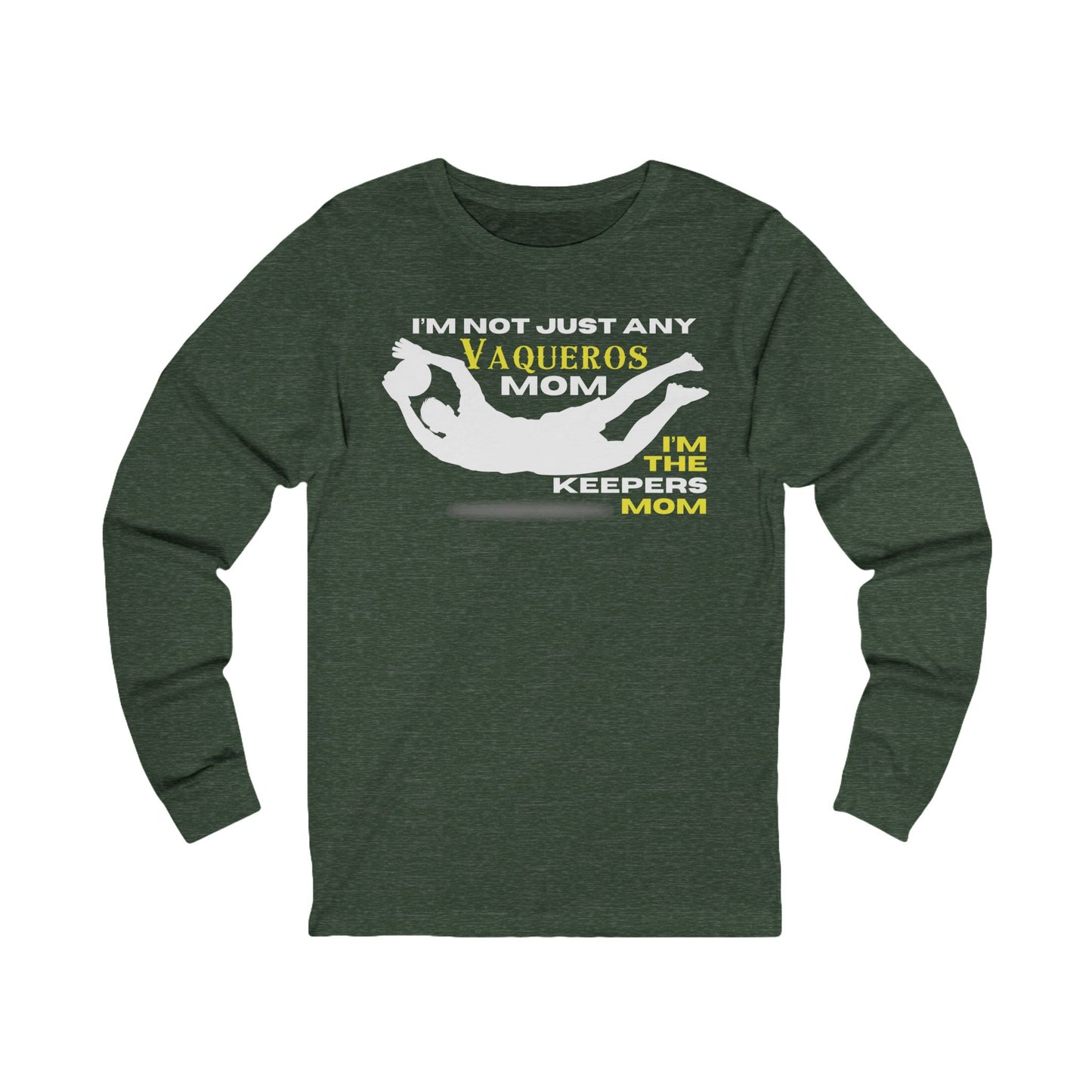 Male Goalkeeper Mom - Long Sleeve Tee
