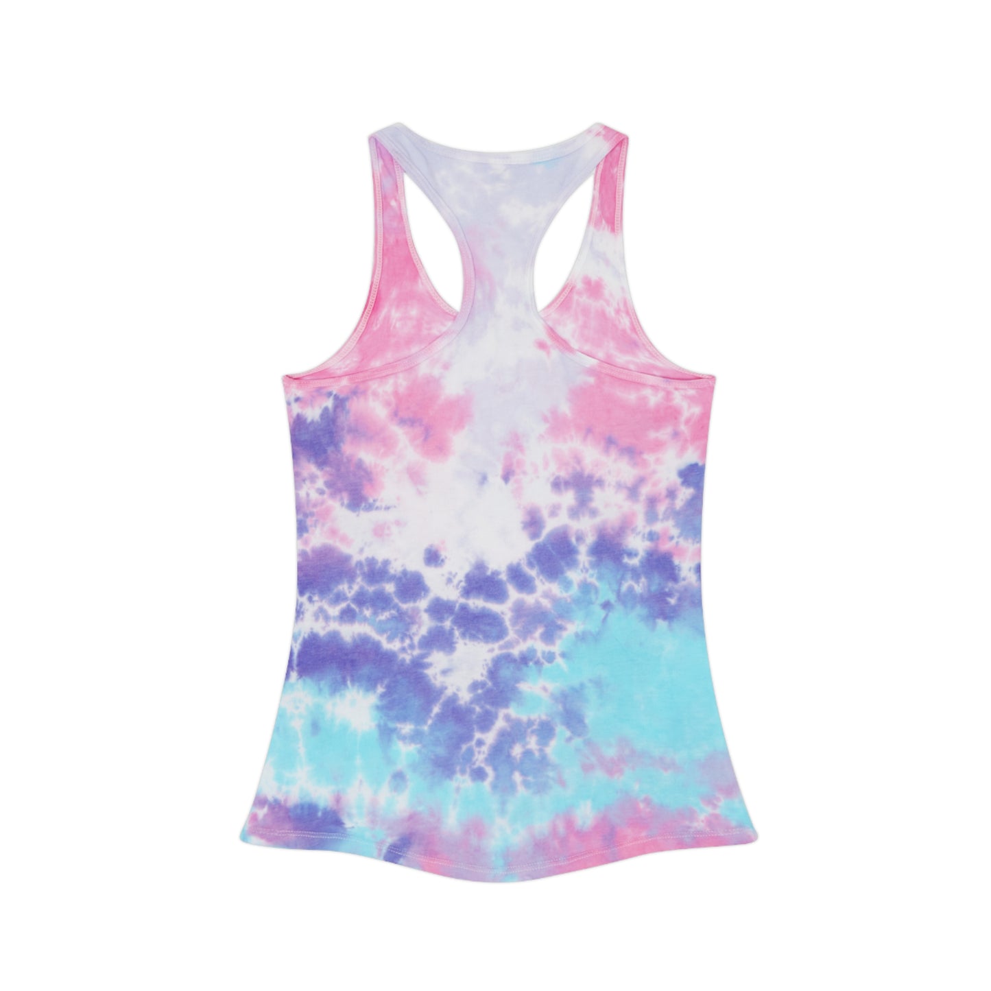 I Can't - Tie Dye Racerback Tank Top