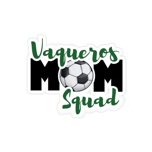 Vaqueros Mom Squad - Outdoor Stickers, Die-Cut, 1pc