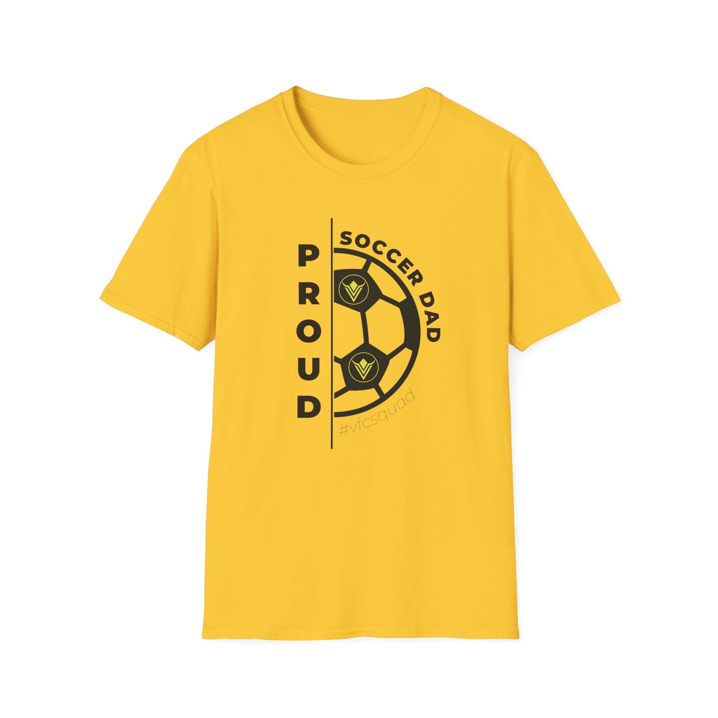 Proud Soccer Dad - Softstyle T-Shirt