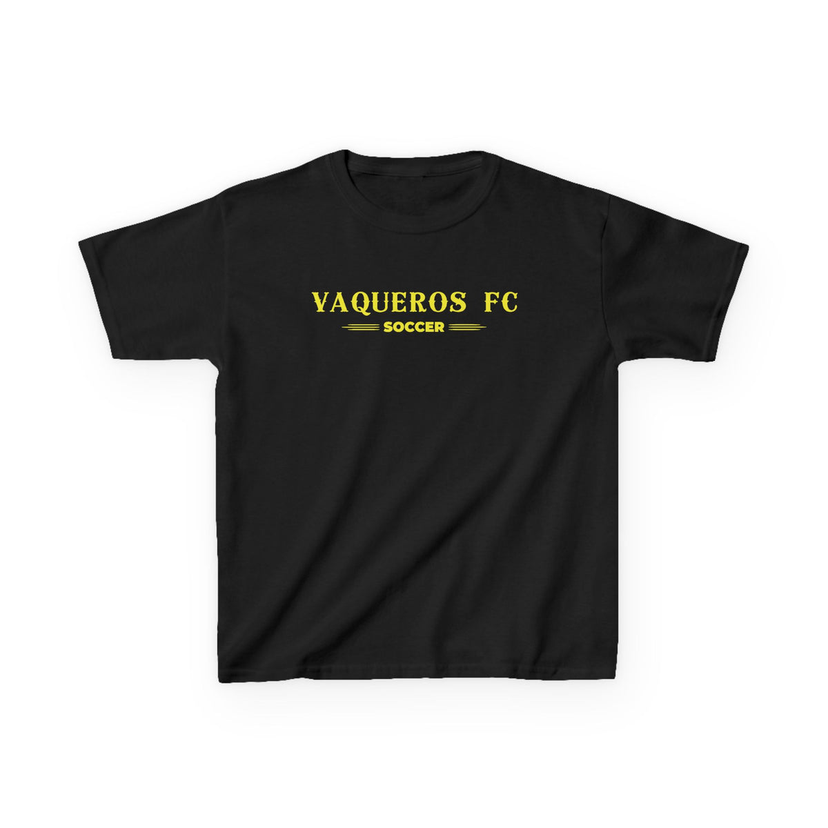 Vaqueros Three Line Youth Cotton Tee