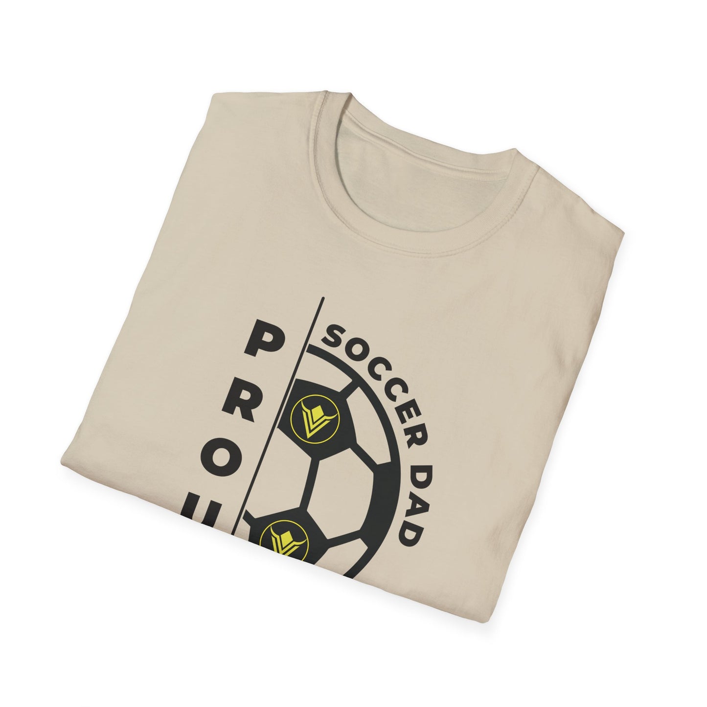 Proud Soccer Dad - Softstyle T-Shirt