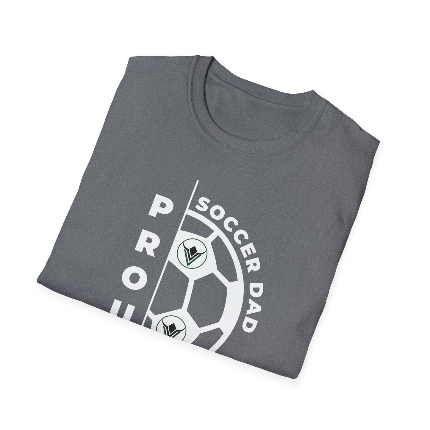 Proud Soccer Dad - Softstyle T-Shirt